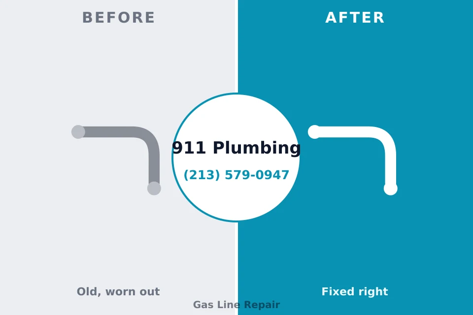 Before and after: plumbing company Commerce, GA